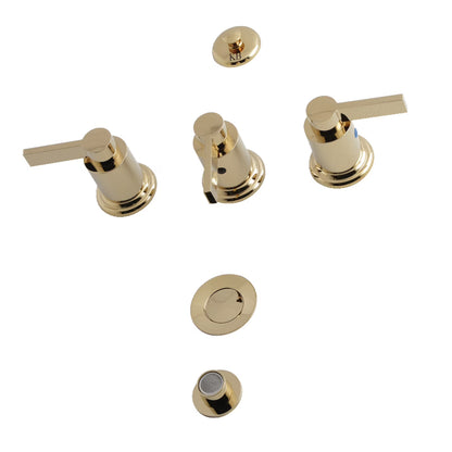 Kingston Brass KB6328NDL Bidet Faucet, Brushed Nickel