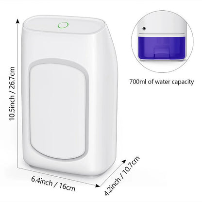 Augper Clearance Dehumidifier for Home, Humidity with Auto Shut off, Auto Drain or Manual Drainage, Water Tank Capacity for Basements, Bedroom, Bathroom
