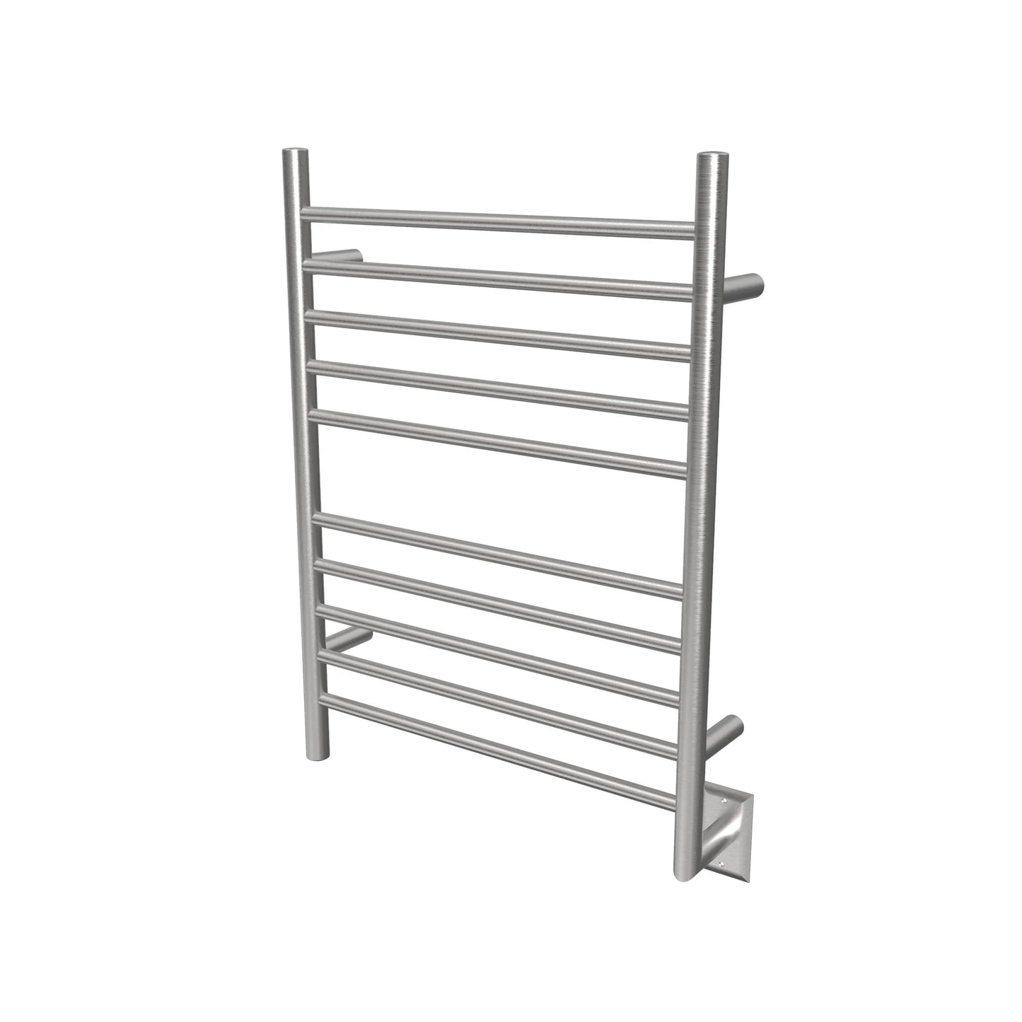 Amba Products 33.5" Gold Hardwired Straight 10 Polished Bar Towel Warmer