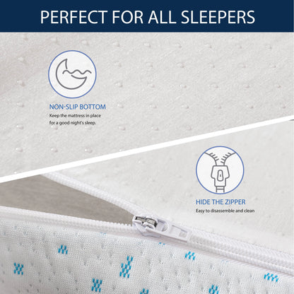 MLILY Essence Sleep 6" Twin Size Memory Foam Mattress