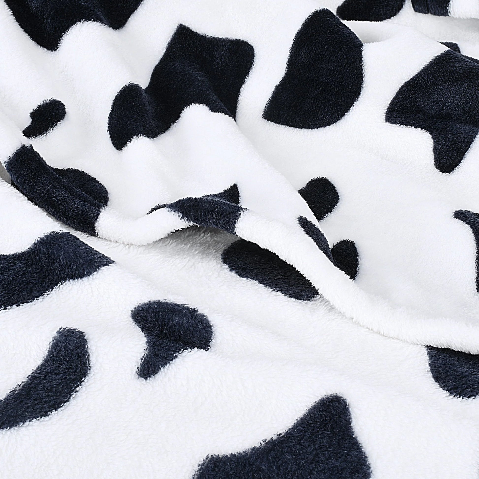 Catalonia Fleece Wearable Blanket Poncho for Adult Women Men, Wrap Blanket Cape with Pocket | Warm, Soft, Cozy, Snuggly, Comfort Gift, No Sleeves | All-Season, Cow