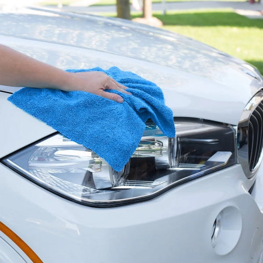 Auto Drive Multi-Purpose Microfiber Towel 4 Pack, Assorted Colors