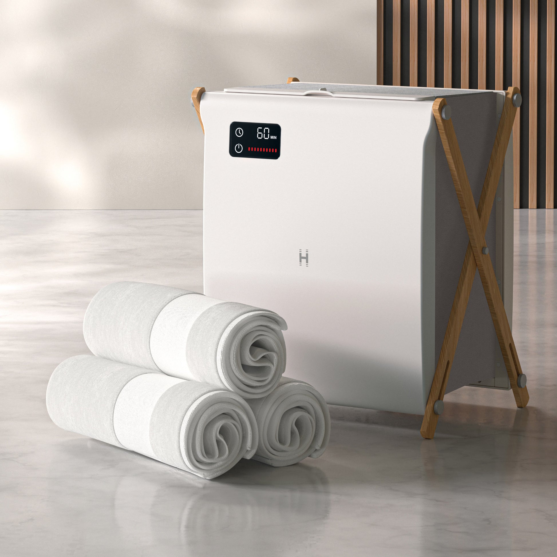 Homedics XL Towel Warmer, Luxe Spa Edition