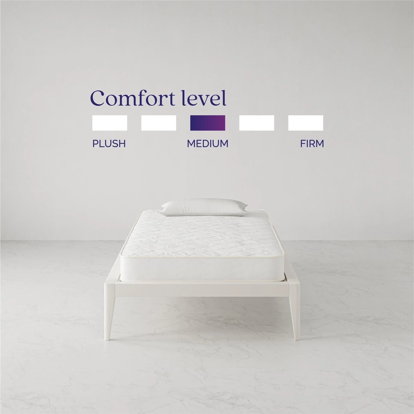 Signature Sleep Solace 6'' 2-Sided Bonnell Coil Mattress, Twin Size