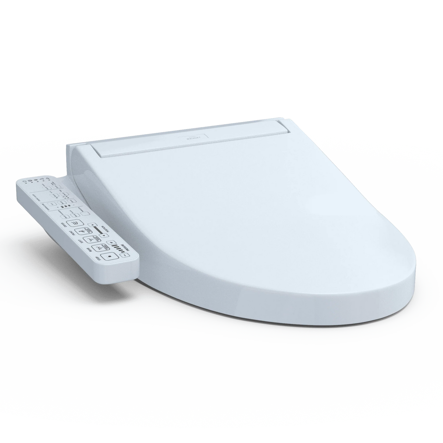 TOTO® WASHLET® C2 Electronic Bidet Toilet Seat with PREMIST and EWATER+ Wand Cleaning, Elongated, Cotton White - SW3074#01