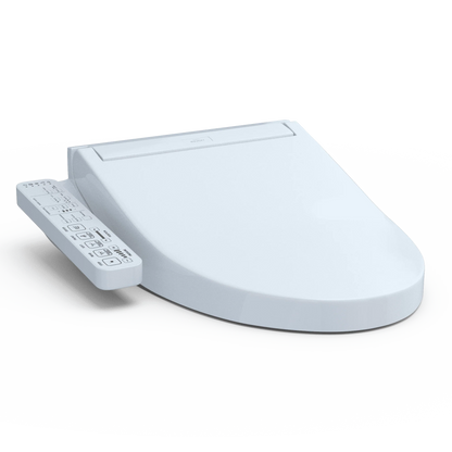 TOTO® WASHLET® C2 Electronic Bidet Toilet Seat with PREMIST and EWATER+ Wand Cleaning, Elongated, Cotton White - SW3074#01
