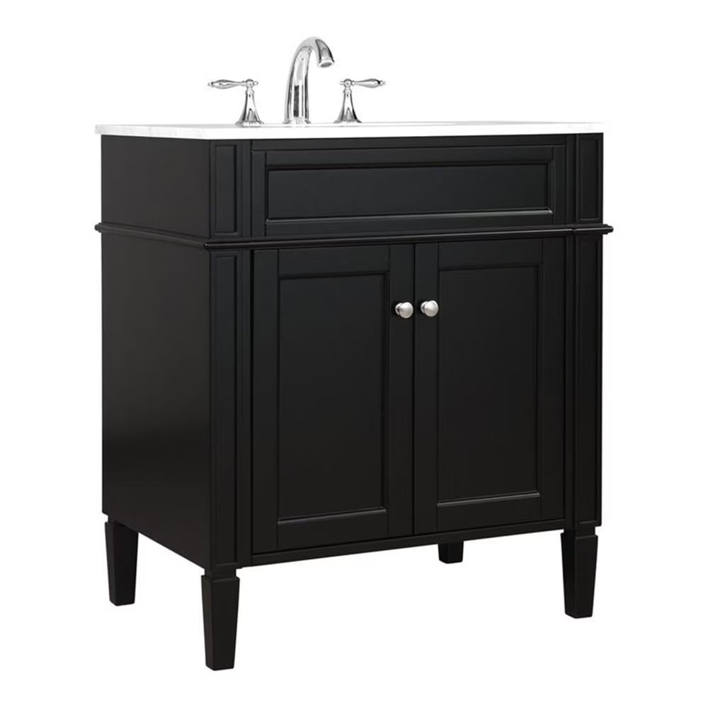 Elegant Kitchen and Bath 30 inch Single bathroom vanity in Grey