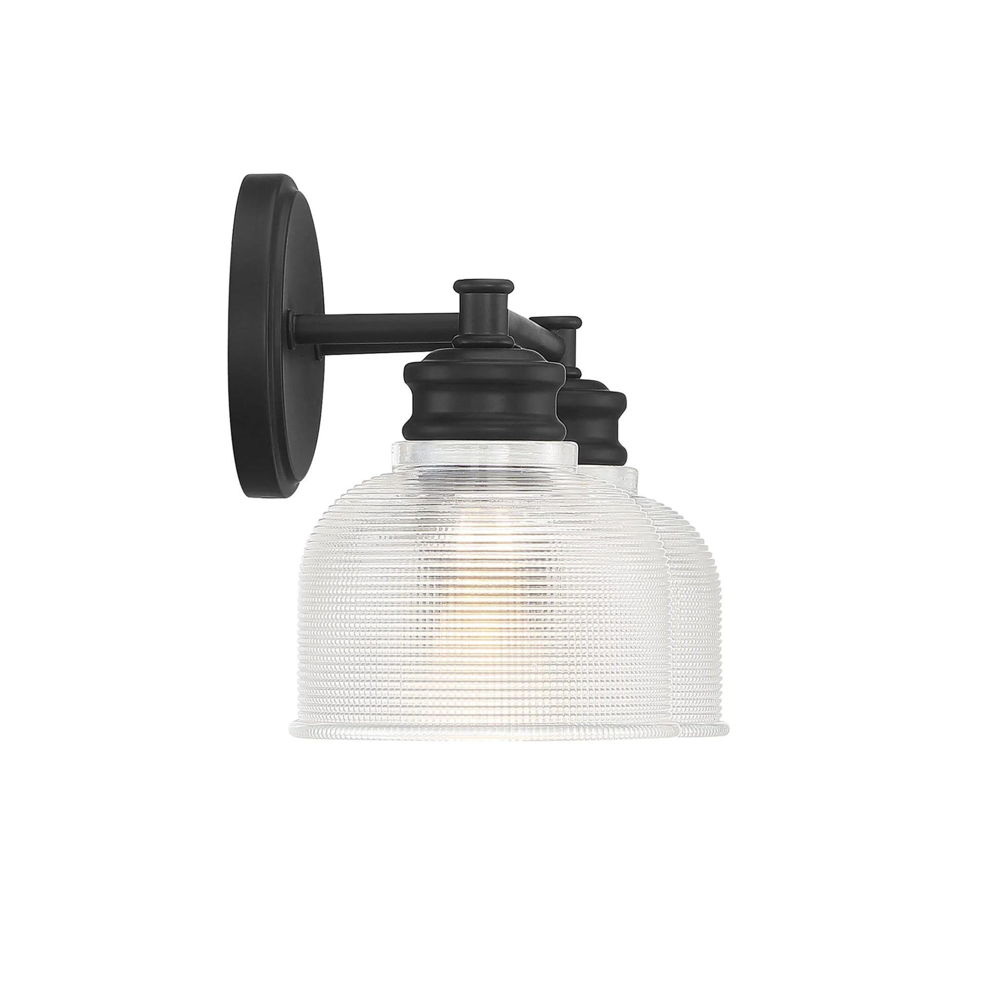 Trade Winds Addison 2-Light Bathroom Vanity Light in Matte Black