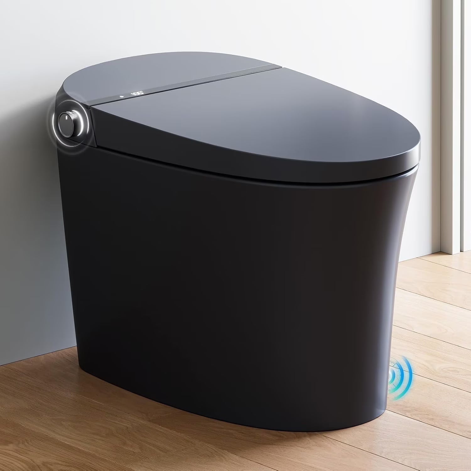 HOROW 10" Rough-in Bidet Toilet , White with Auto Open/Close Lid, Instant Warm Water, Elongated Heated Seat