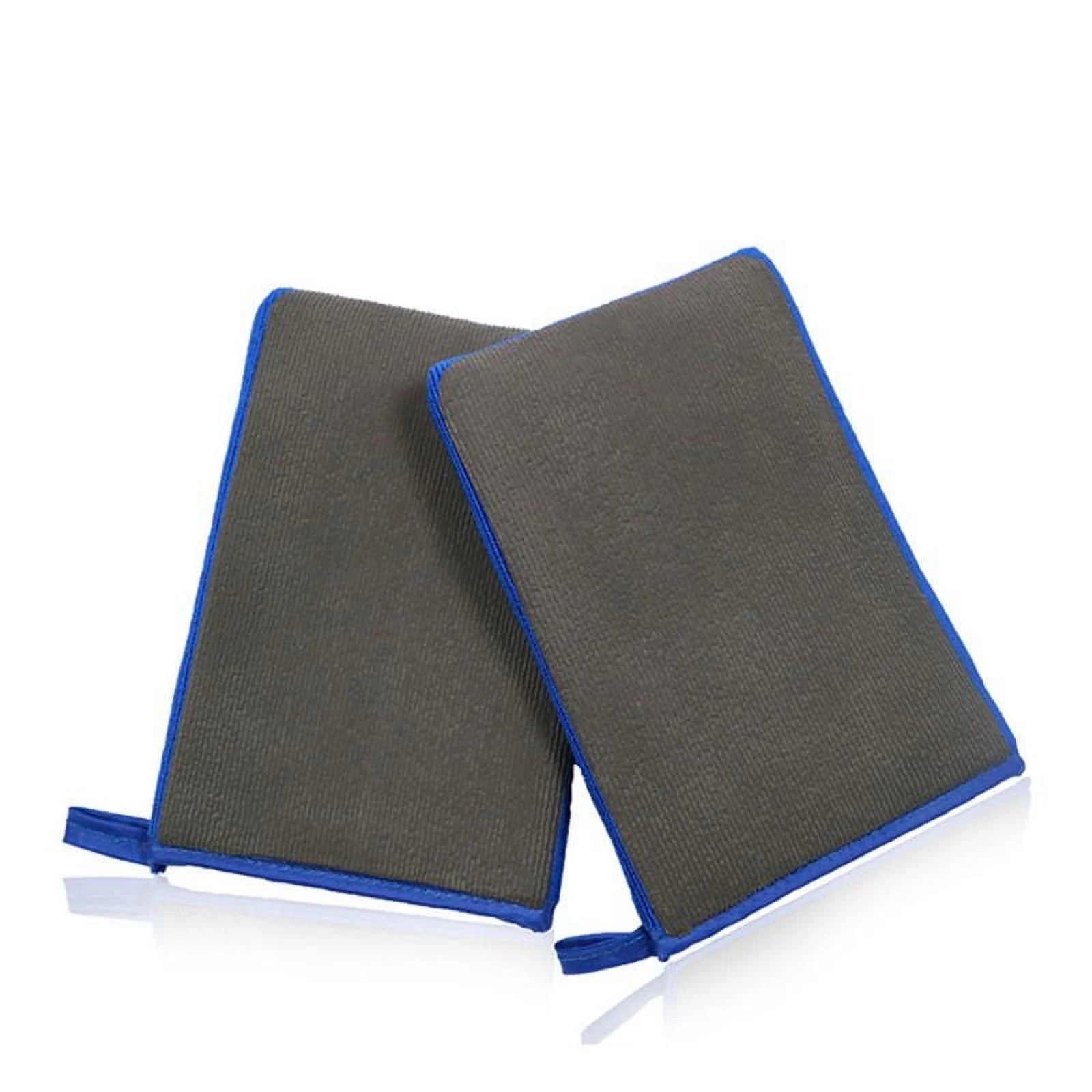 Car Wash Magic Clay Bar Mitt Car Clay Cloth- Auto Care Cleaning Towel Microfiber Sponge Pad Clay Cloth Detailing