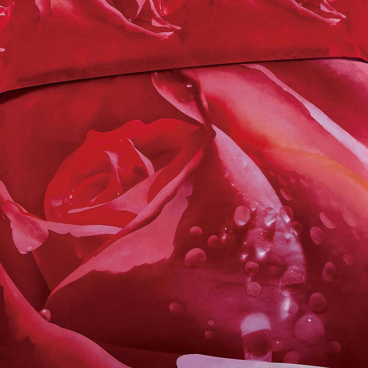 Dolce Mela Dm510Q Floral Bedding - Rosa, Luxury Queen Size Duvet Cover Set