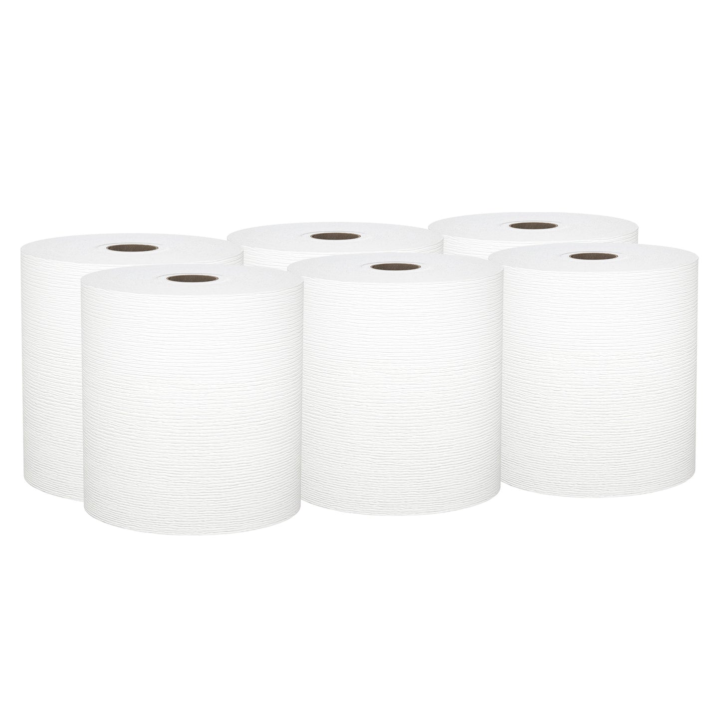 Kleenex Hard Roll Paper Towels, 1-Ply, 950 ft Rolls, 6-count