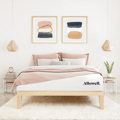 The Allswell X 10” Hybrid of Memory Foam and Coils Mattress With Antimicrobial Treated Cover, Queen