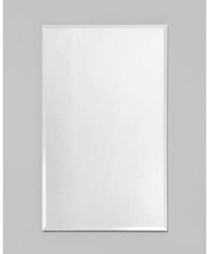 Robern Rc1626d4fb1 R3 16" X 26" X 4" Beveled Single Door Medicine Cabinet - Silver