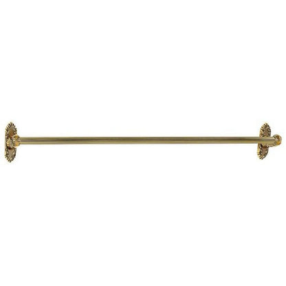 Alno A8520-30 Ribbon & Reed 30" Wide Towel Bar - Brass