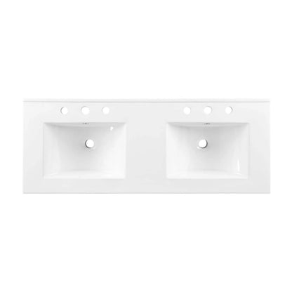 Modway Soma 48°?Double Sink Bathroom Vanity in Oak White