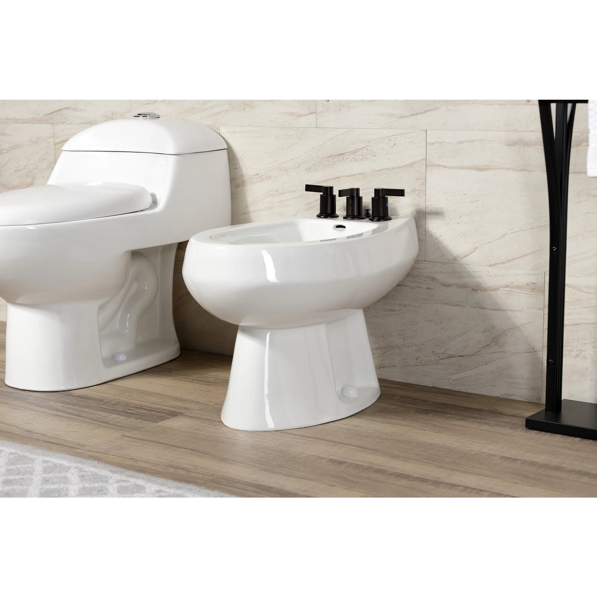 Kingston Brass KB6328NDL Bidet Faucet, Brushed Nickel