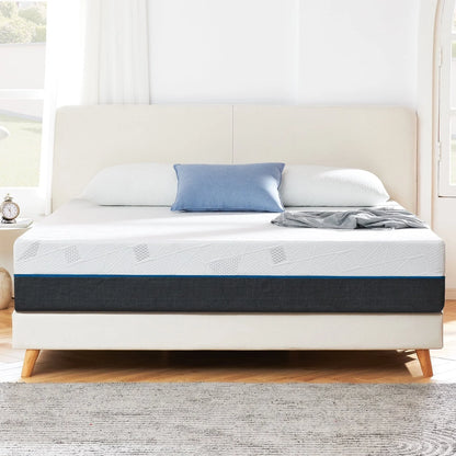 Queen Mattress, Madinog 12" Queen Size Memory Foam Mattress in a Box