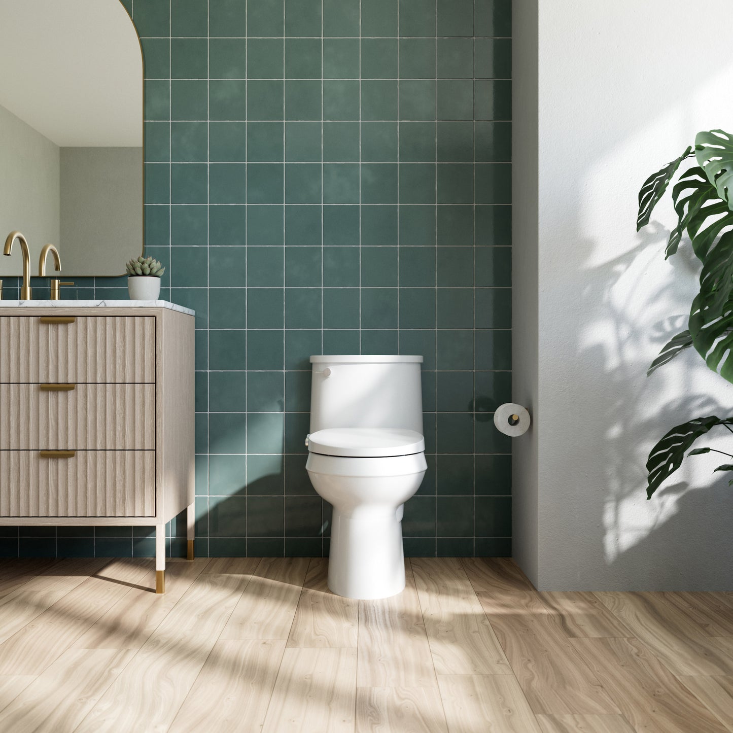 Brondell Swash CL150 Elongated Bidet Toilet Seat