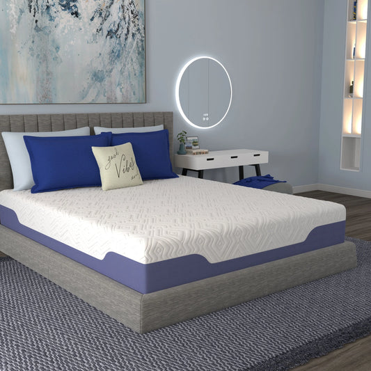 Vibe Supreme Cooling 12" Hybrid Memory Foam Mattress - Full