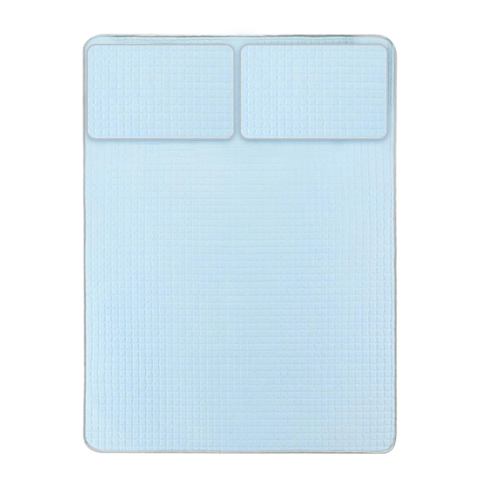 jicheng Cooling Mattress Pad Breathable Lightweight tress Topper Blue 1.5mx2.0m