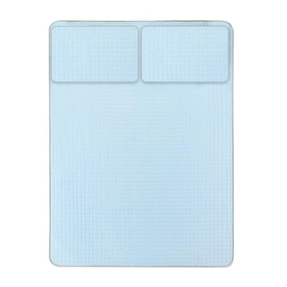 jicheng Cooling Mattress Pad Breathable Lightweight tress Topper Blue 1.5mx2.0m