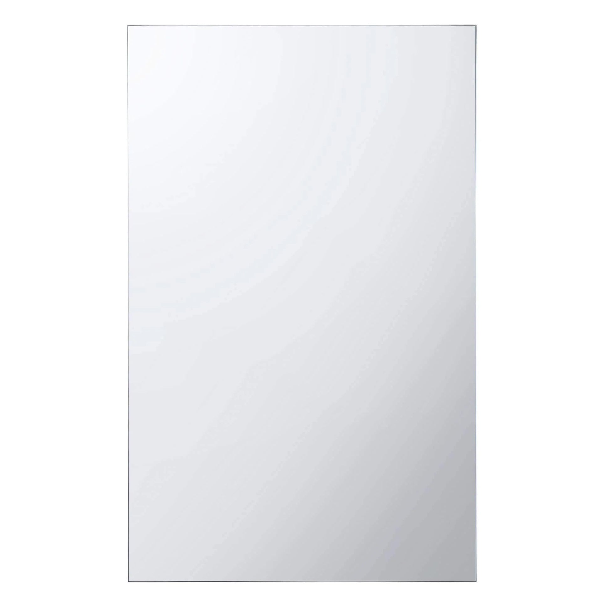 Fine Fixtures Bathroom Medicine Cabinet, Aluminum, Recessed/Surface Mount, Right/Left Hinged, Mirrored Interior Grey 15 X 24 Mirrored Finish