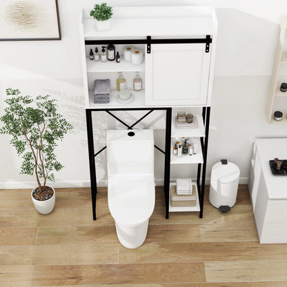CNCJ Over The Toilet Storage Cabinet Bathroom Shelves