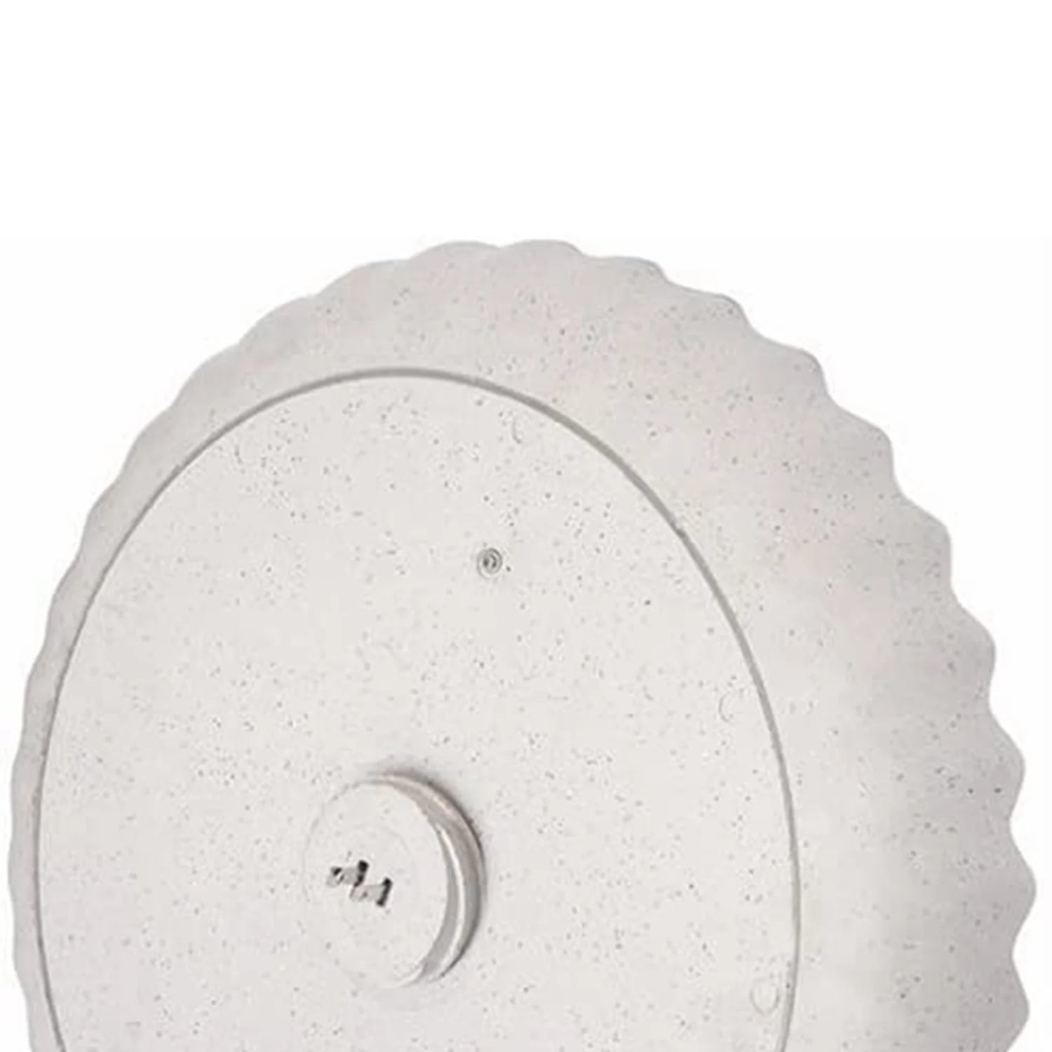 Farm Innovators Outdoor Heated Bird Bath, 120W Stone Birdbath w/Deck Mount