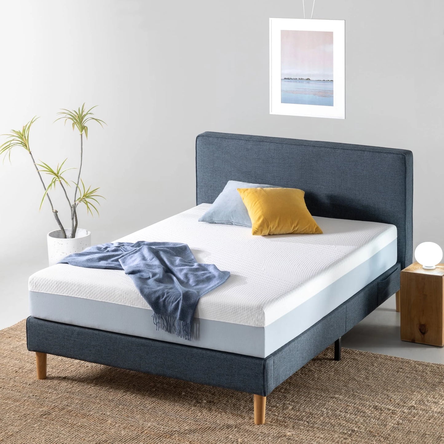 Spa Sensations by Zinus 10" Gel Essential Memory Foam Mattress, Queen
