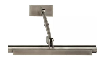 Robert Abbey D407 Sconces with Metal Shades, Dark Antique Nickel Finish