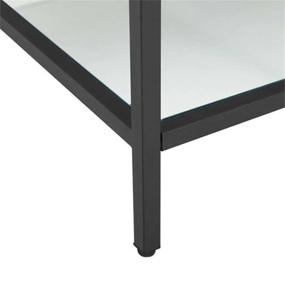 Modway Kingsley 60" Black Stainless Steel Bathroom Vanity in Black White