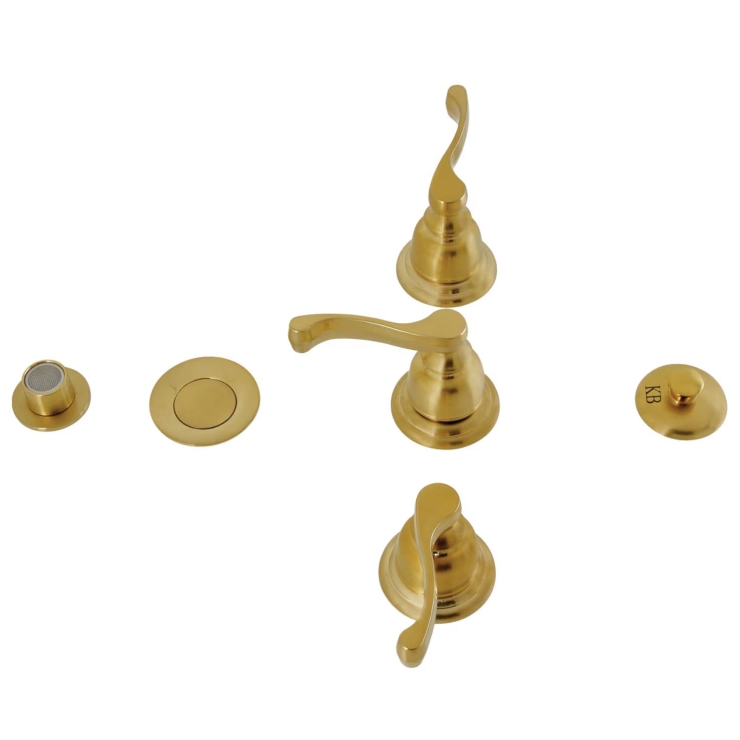 Kingston Brass KB320FL Royale Bidet Faucet, Matte Black