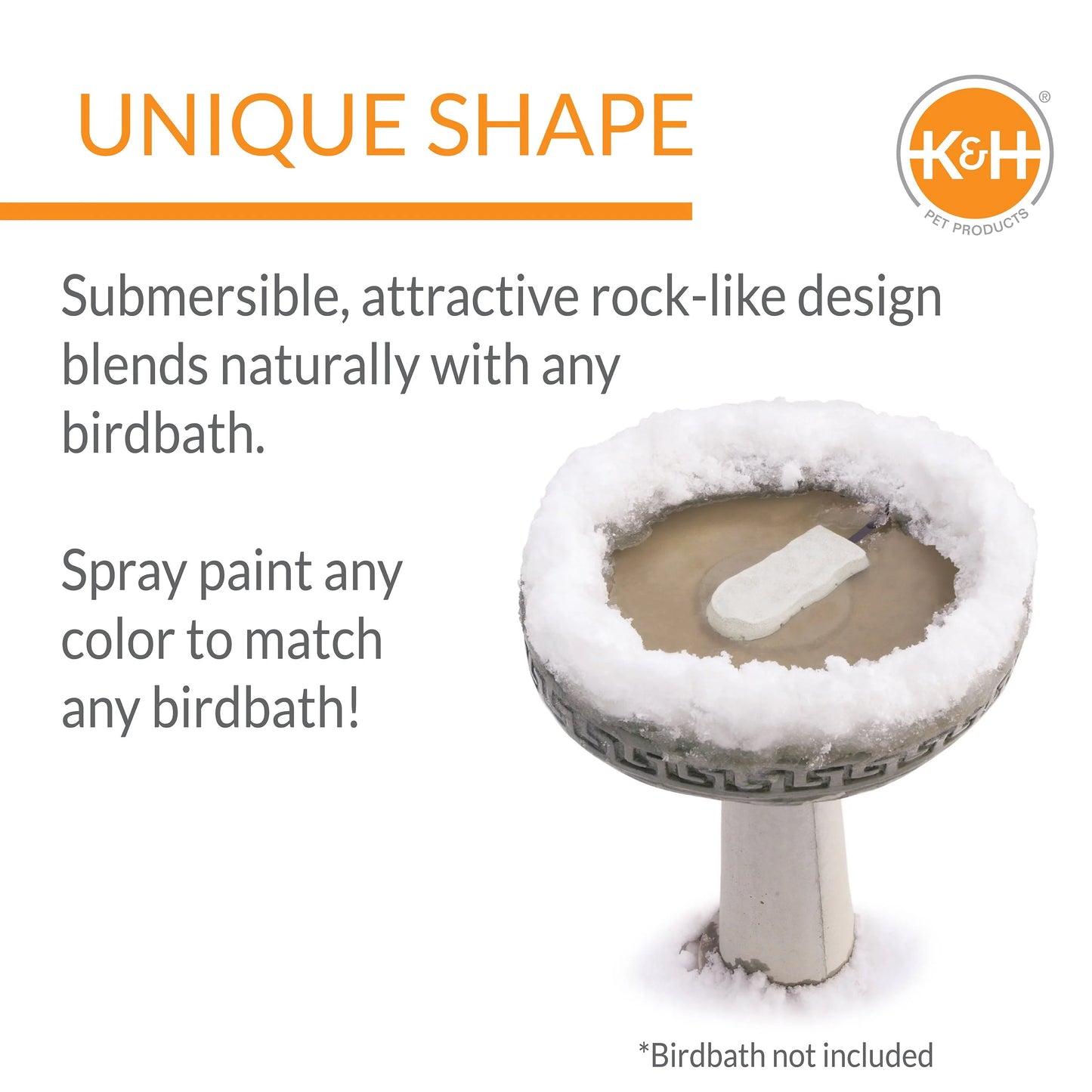 K& H Ice Eliminator Bird Bath Deicer