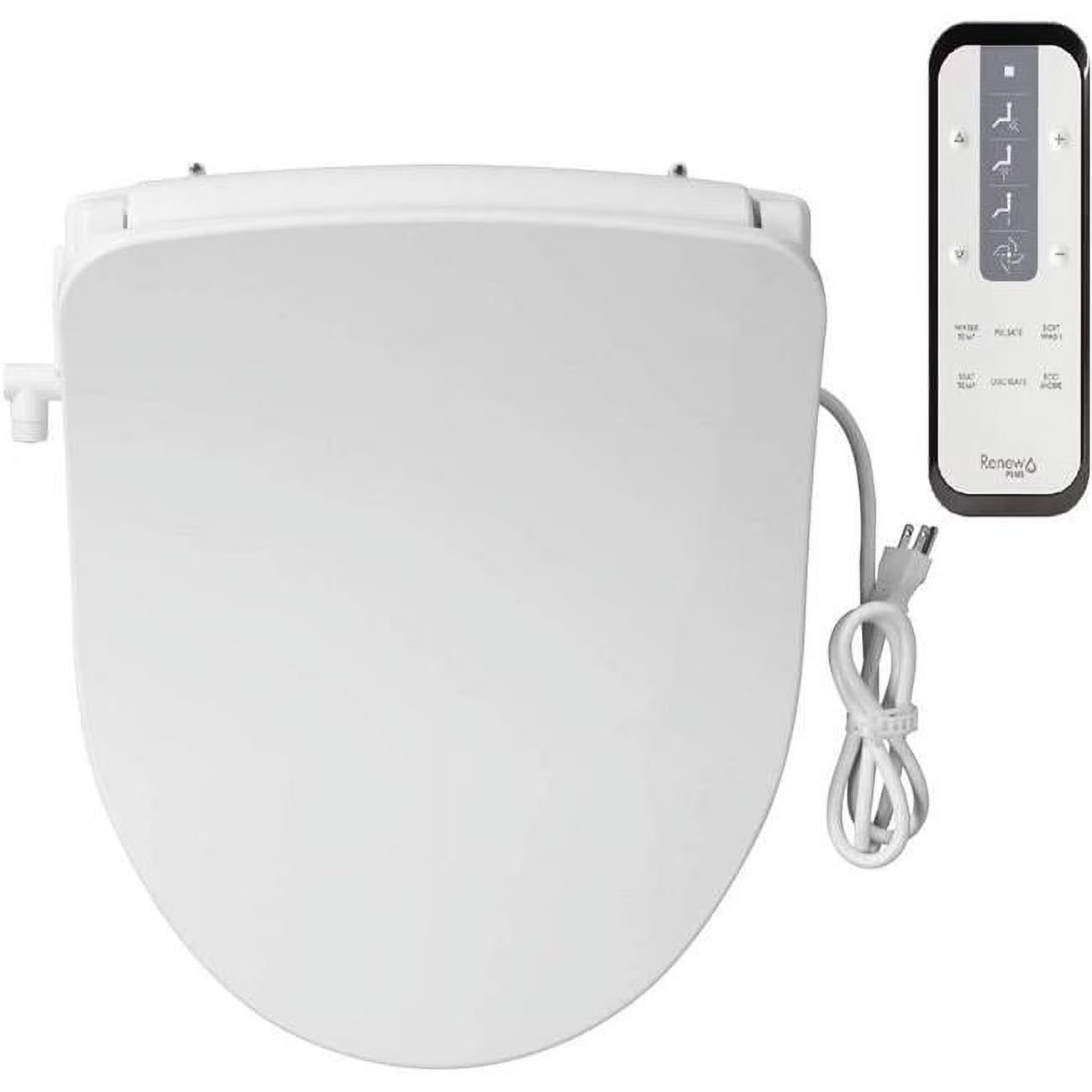 Bemis BMS-B1980NL-BID-BN-UBS Re Plus Heated Bidet Cleansing Spa with Hot Air Dryer