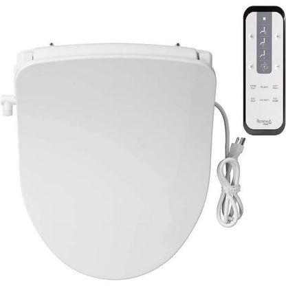 Bemis BMS-B1980NL-BID-BN-UBS Re Plus Heated Bidet Cleansing Spa with Hot Air Dryer