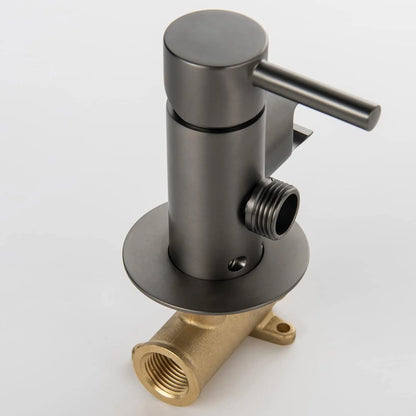 Handheld Bidet Sprayer for Toilet Wall Mounted Cloth Diaper Sprayer Kit Brass Bidet Sprayer Set Single Handle Toilet Bidet Sprayer Kit with 150cm Shower Hose,Brushed Gold