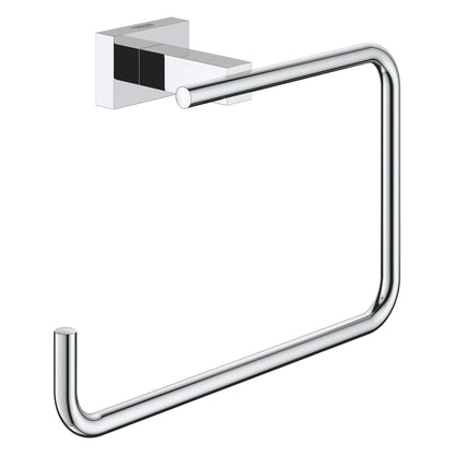 Grohe Essentials Cube 405102431 8" Towel Ring in Matte Black