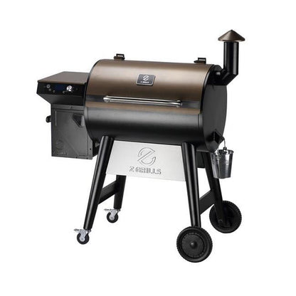 Z GRILLS Backyard Warrior 697 sq.in 8-in-1 Wood Pellet Grill Smoker with PID V3.0 Technology, LCD Screen, Meat Probes and Rain Cover