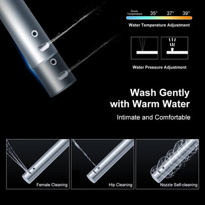 Homary Modern Smart One-Piece 1.27 GPF Floor Mounted Elongated Toilet and Bidet with Seat