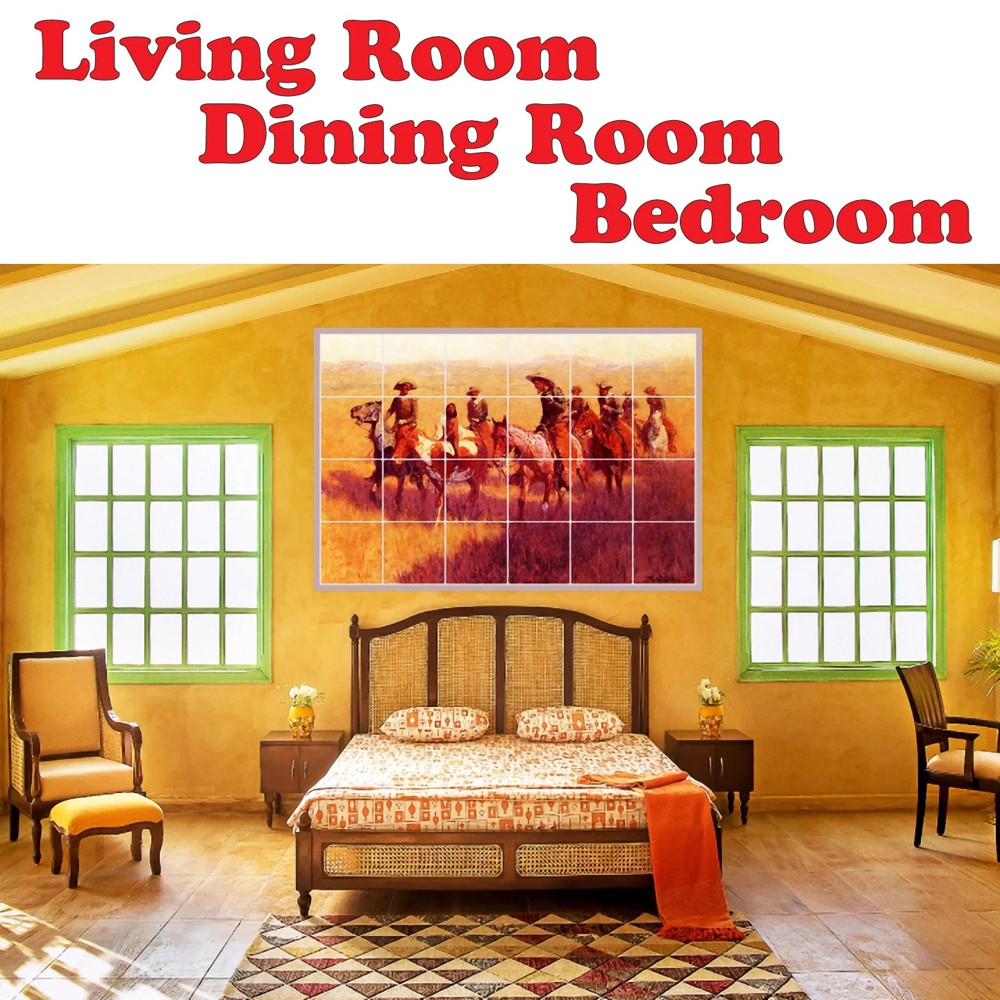 Ceramic Tile Mural-Hermanus Koekkoek Ships Bathroom Tile Mural 1. 17" w x 12.75" h using (12) 4.25 x 4.25 ceramic tiles