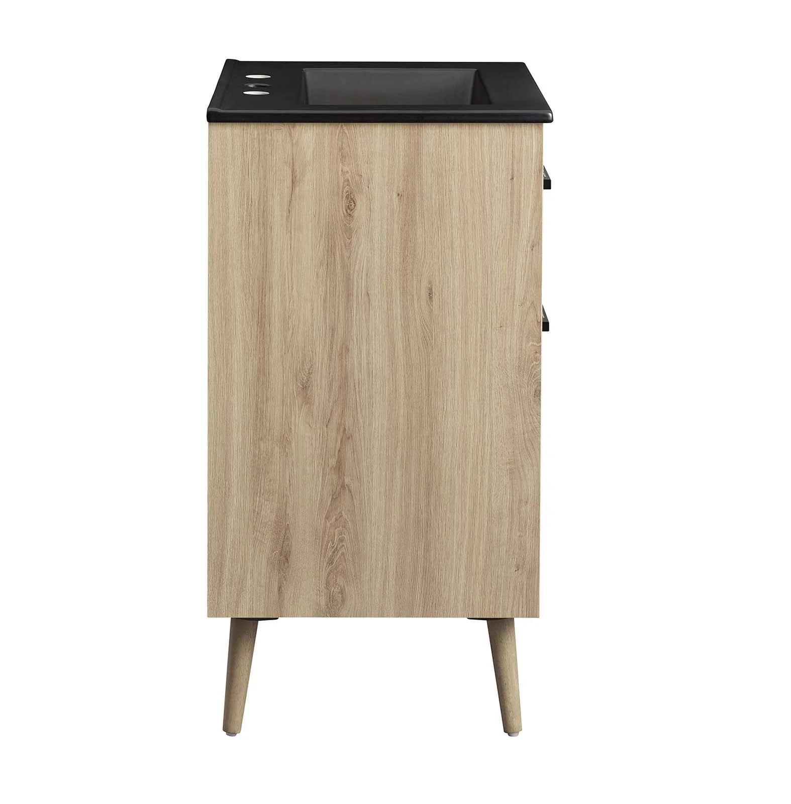 Modway Maverick 24" Bathroom Vanity in Black Oak