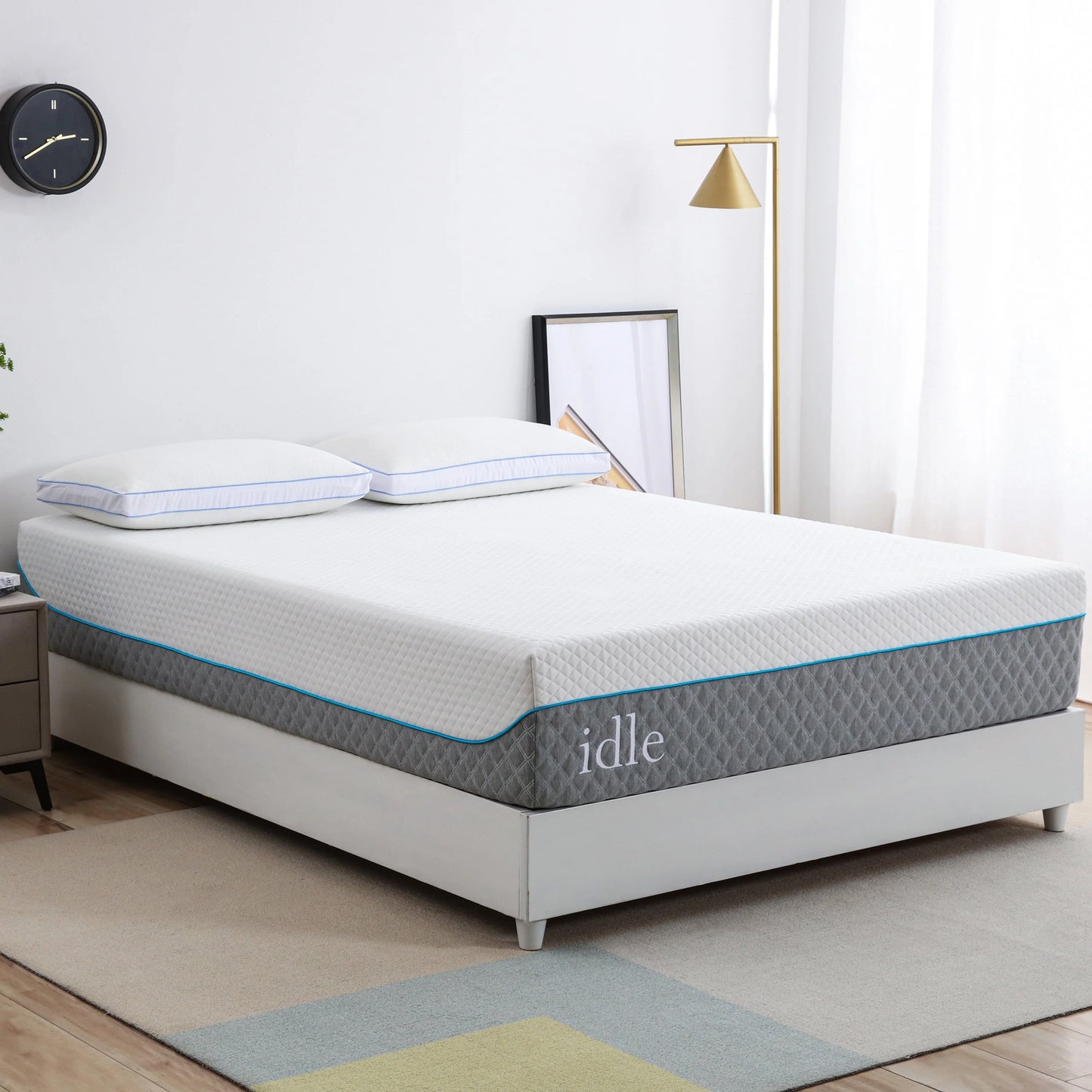 MLILY Idle 12 inch Gel Memory Foam Mattress, Twin Size Mattress in a Box, Medium