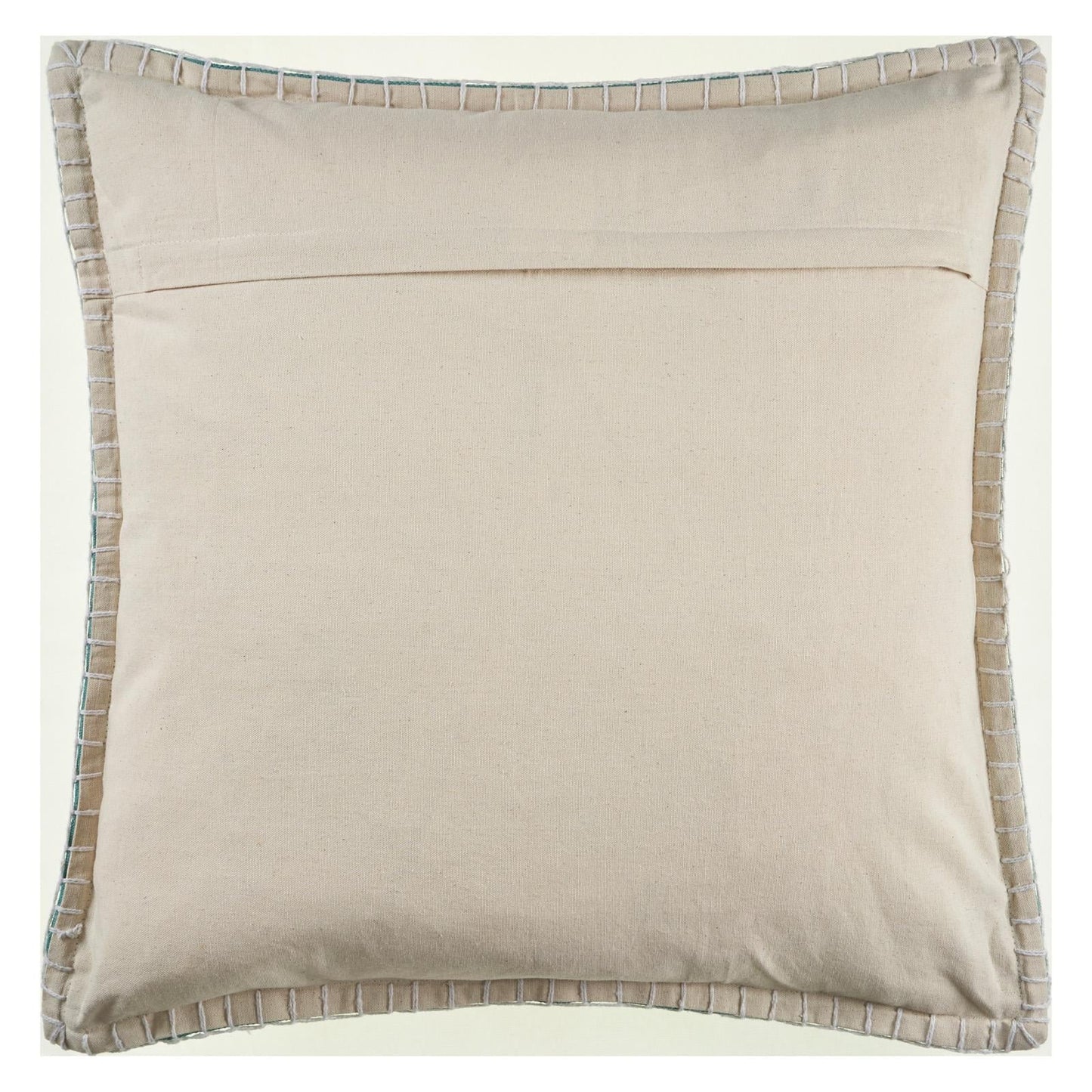 LR Home Embroidered Edged Throw Pillow