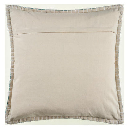 LR Home Embroidered Edged Throw Pillow