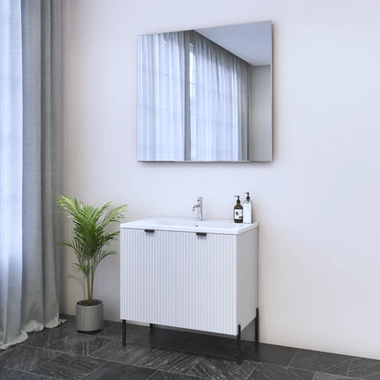 Nicole 2D 80 Floating Bathroom Vanity (32" Width)