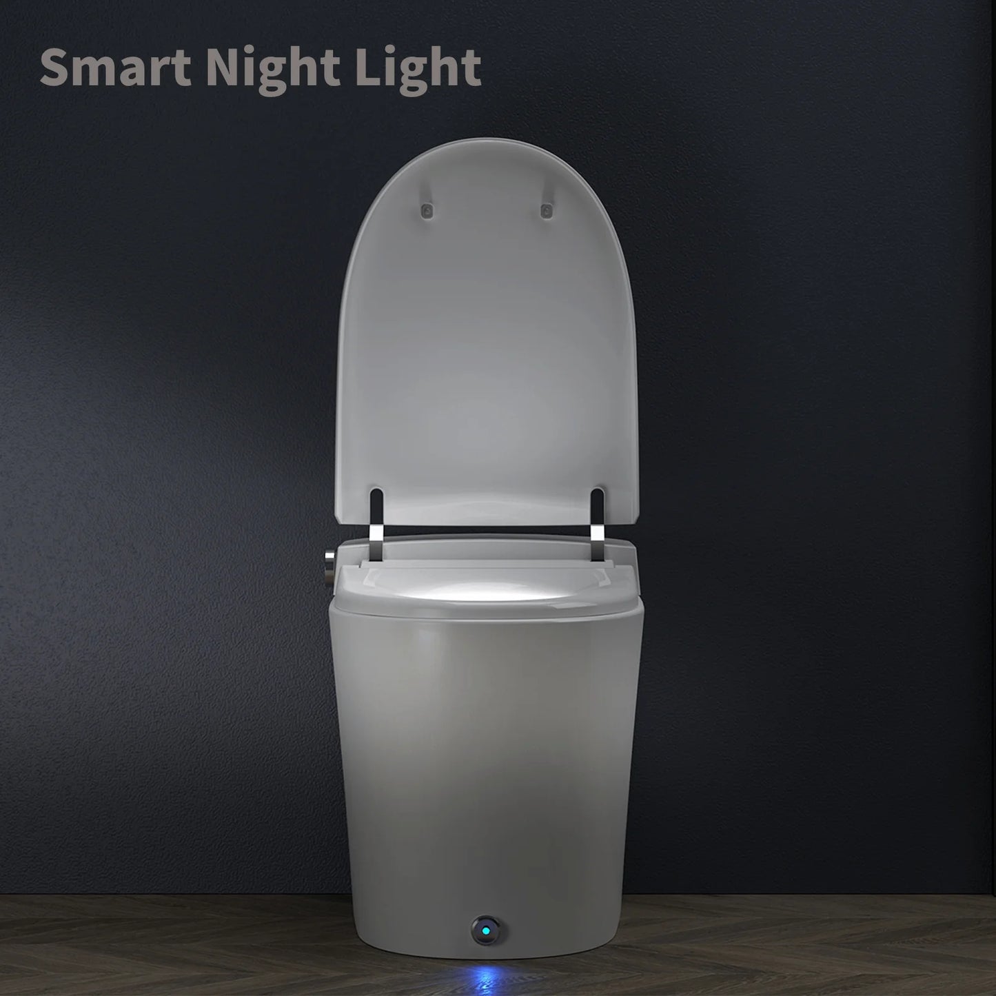 HOROW Luxury Smart Toilet, with Bidet Built-in, Automatic, Auto Open/close Lid, Heated Bidet Seat