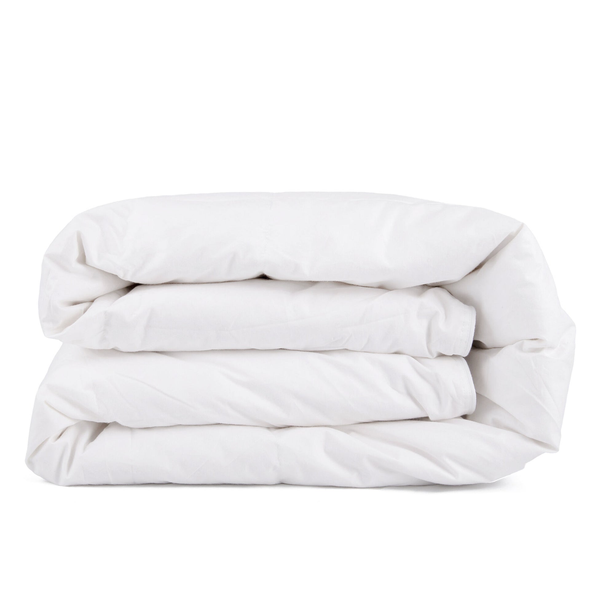 Organic Club Queen Cotton Duvet with Feather and Duck Down Filling 100% Cotton Cover Comforter All-Season Bedding Queen Size 87x87" (220x220 cm), Machine Washable, White