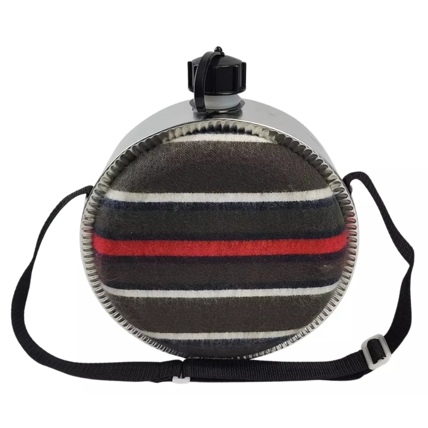 Military Outdoor Clothing Never Issued (10 Pack) 4 Quart Round Canteen Blanket Lined with Shoulder Strap