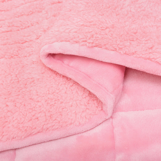 PMONPA Heated Weighted Blanket for Adults, Sherpa Fleece Electric Blanket Queen Size ,60° x 80°, 20lbs
